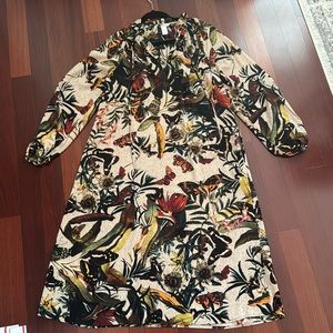 H&M floral midi dress US Size 8